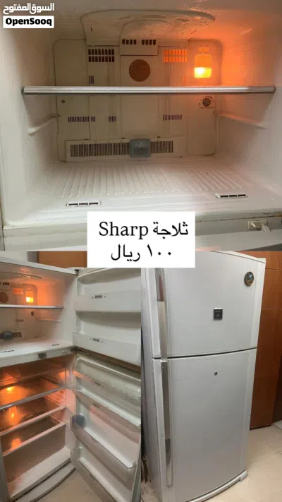 ثلاجة Sharp نظيفة 3