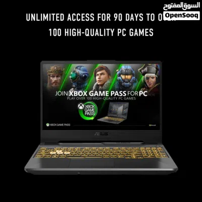 Laptop ASUS TUF Gaming A15, AMD RyzenTM 7 170 لابتوب اسوس رايزن سفن 3