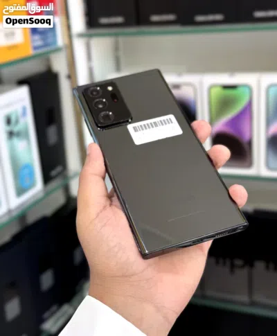 عرض خااص : Samsung note 20 ultra 256gb هاتف نظيف جدا بحالة الوكالة بدون اي شموخ أو مشاكل مع الضمان 3