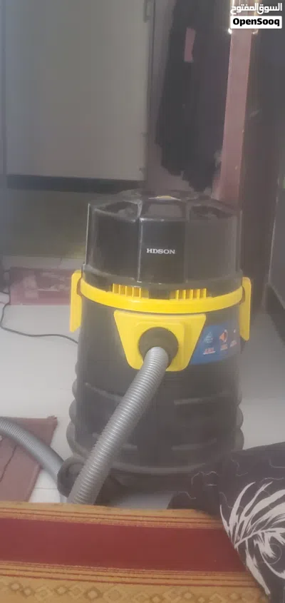 مكنسه جافه ورطب من ماركه هيدسون كررت 3