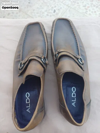 Men's genuine leather loafer shoes, ALDO brand, size 43 2