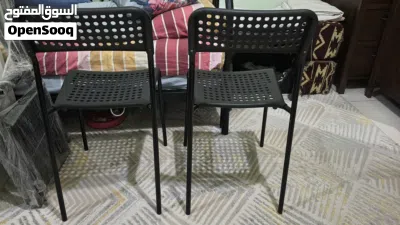 4 Black Dining / Office Chairs (Excellent Condition) - (IKEA) 2