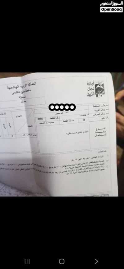 ارض للبيع بناء قديم جدا تجاري سكني واجهة على الشارع 35 متر 3