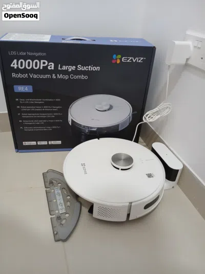 Ezviz Re4 Robot Vacuum and mop combo 2