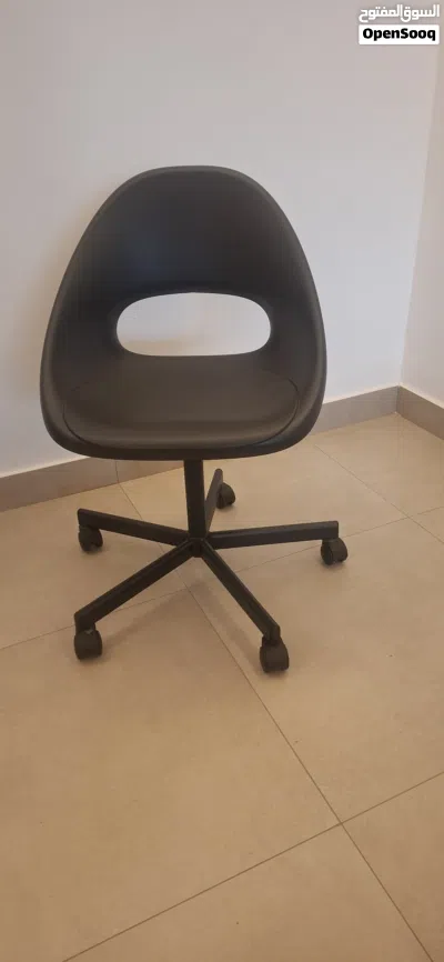 Swivel chair, dark grey/black 2