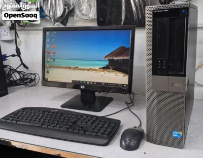 DELL i5 Computer Set 4GB Ram 320GB HDD With 19 Monitor Win & Office Ready To Use 4
