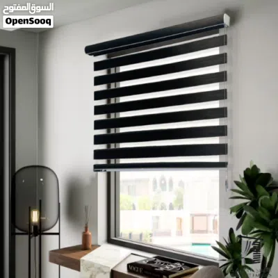 ستائر رول وزيبرا عازل للشمس والحرارة Roller and Zebra Blinds – Sun and Heat 4