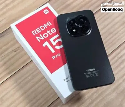 شاومي ريدمي Note 15 pro 5G جديد كفالة الوكيل الرسمي في الأردن bci بسعر مميز 3