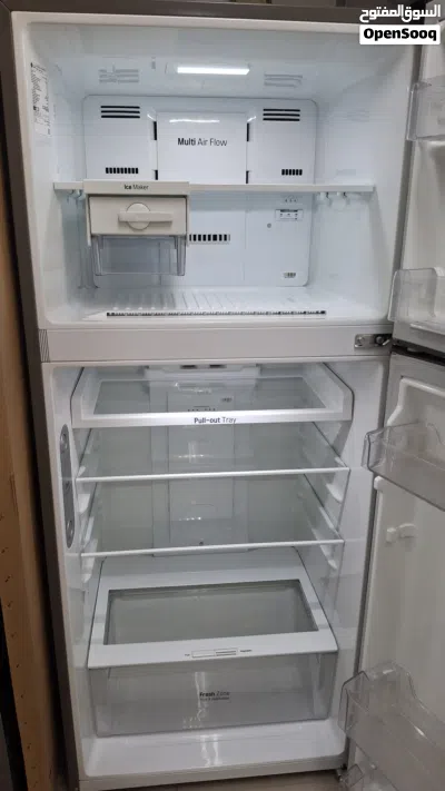 ثلاجه ال جي 437 لتر لون ستانلس ستيل انفرتر صناعه اندونيسيه ستوك استخدام بسيط بحاله ممتازه 2