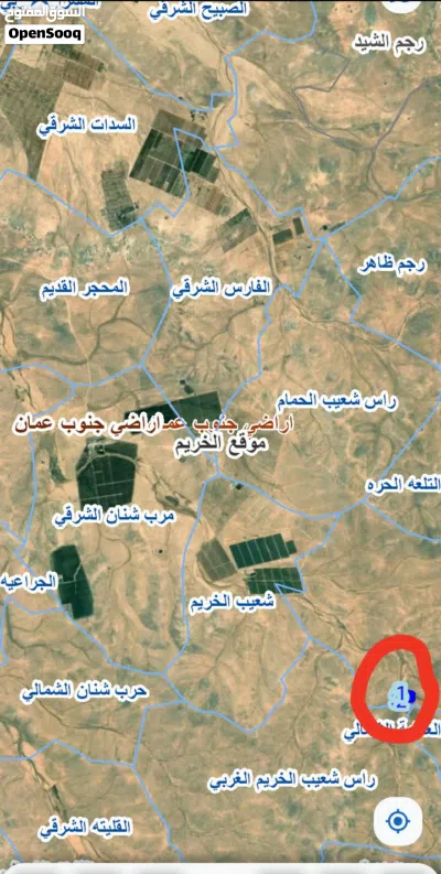تملك قطعة ارض استثمارية في جنوب عمان بسعر مغري 2
