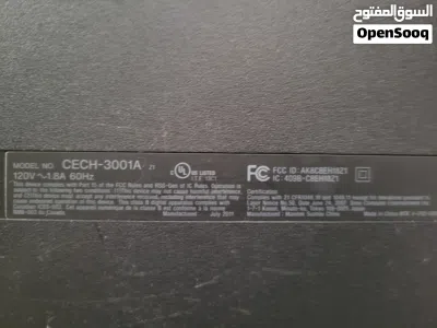 PS3 Slim 500GB مهكر بلايستيشن ثري سلم مهكر هارد 500 جيجا ضمان 10 ايام نظيف كرت بضاعة وارد 4