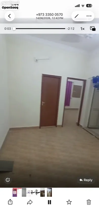 Flat for rent in Muharraq 110bd 2