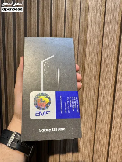 Samsung S25 Ultra كفالة BMS جديد مسكر بالكرتونه نو اكتف بسعر مميز جداً لدى العالمي موبايل 4