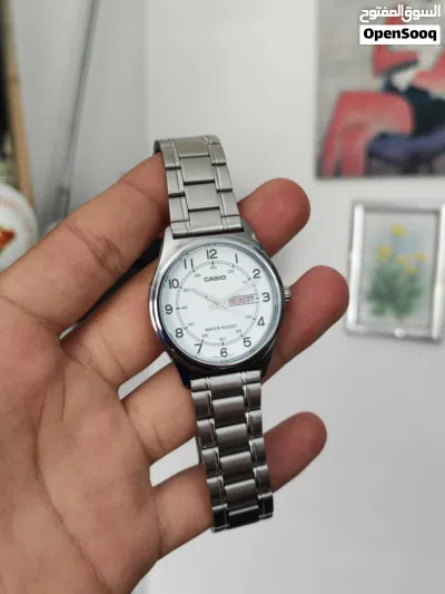 ساعة كاسيو casio رجالية بحالة الوكالة 3
