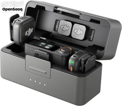 DJI Mic 3 (2 TX + 1 RX + Charging Case), Wireless Microphone for iPhone/Camera/Android 2