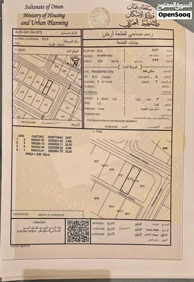 ارض سكنية في الجبل الاخضر اقرأ الوصف 2