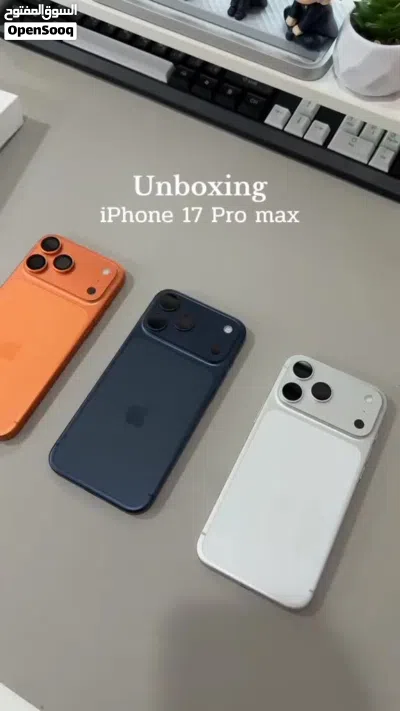 Brand New Apple iPhone 17 Pro Max with 1TB Storage in Blue 3