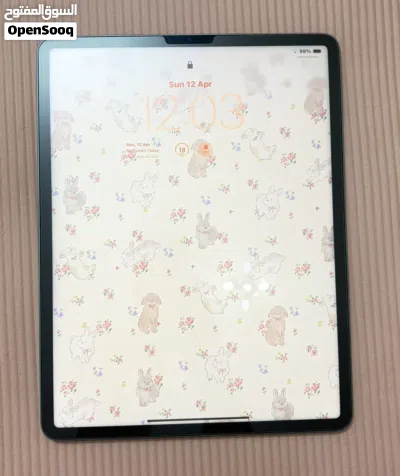 Ipad pro (12.9inch) 5th generation 256GB نسبة البطارية 85% 2