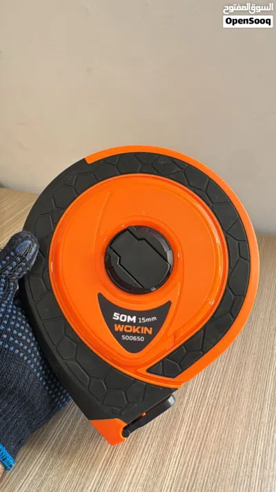 WOKIN Measuring Tape Long 50mm with SIYAB TRADING شريط القياس ( فوت ) 50 متر مع سياب للتجارة 2