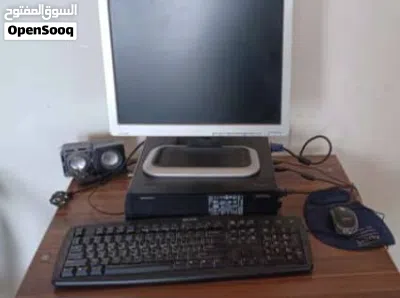كمبيوتر hp مع كيس dell و ملحقاته 2