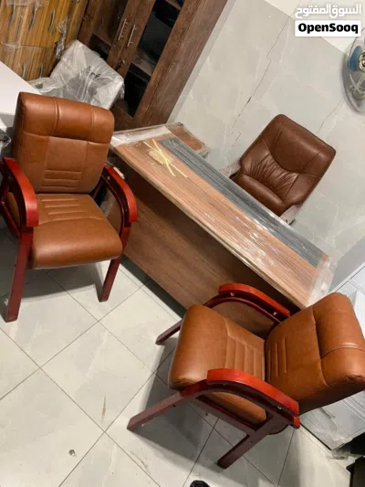 طقم ادراي مكتب مدير مودرن خشب mdf اسباني مستورد مكاتب مديرين اثاث مكتبي office manager modern 2