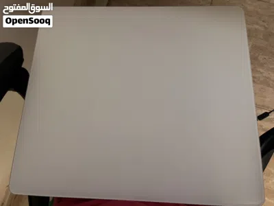 ماوس باد زجاجي ابيض 45x40 للبيع / White Glass Mousepad 45x40 for sale 2