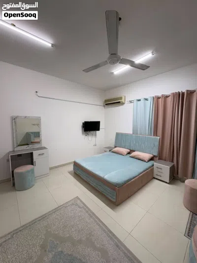 Large furnished studio for rent in Al Khuwair 33 4