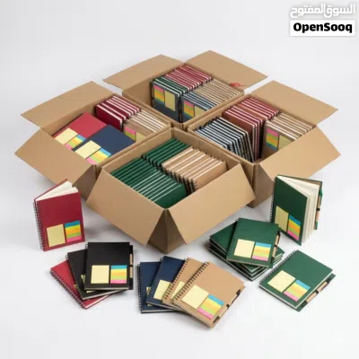 دفاتر الملاحظات Notebook بالجملة ((100دفتر واكثر)) 2