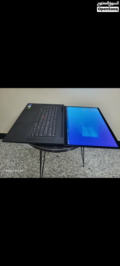 Lenovo ThinkPad P1 Gen 4 i7-11850H 4K HDR 3840x2400 Touch 15.6 شاشة لمس حجم 16GB رام Nvme GB 5 3