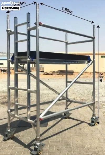 Aluminum & steel cuplock new used scaffolding for sale 4