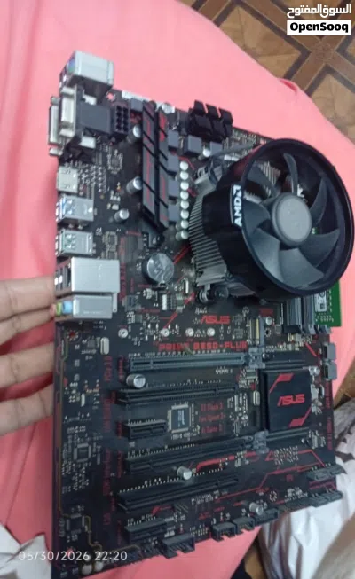 AMD RYZEN 5 2600X ,ASUS PRIME B350-PLUS , CRUCIAL 8GB RAM DDR4 (CPU,MB,RAM ONLY) - SERIOUS BYR 4