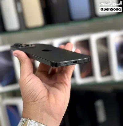 عرض خاص : iPhone 16 pro max 256GB هاتف بحالة الوكالة بأقل سعر 4