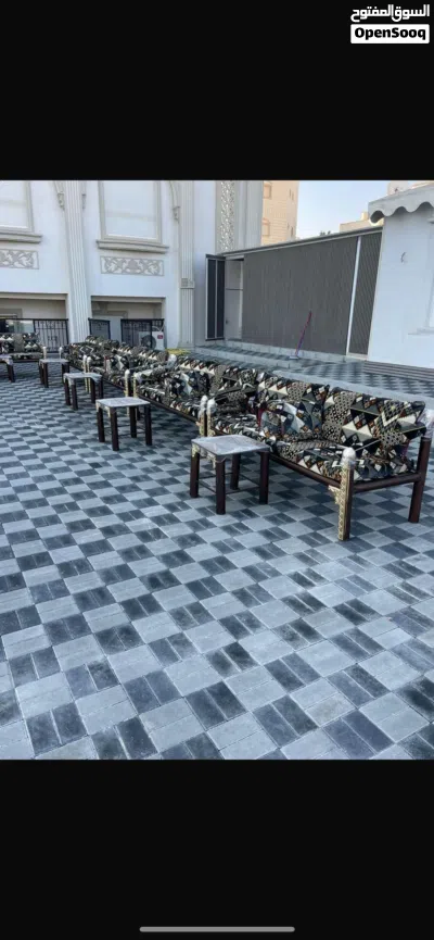 نبيع جميع الكراسي الاثاث الخارجي بافضل الاسعار كراسي ملكي كراسي حديد كراسي خشب كراسي خشب و حديد 3