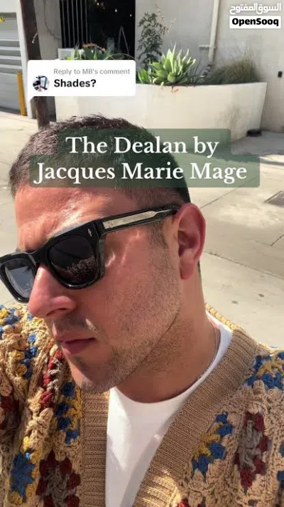 النظارة الأكثر طلباً: Jacques Marie Mage (Dealan) – هيبة الحضور والأناقة الجريئة 3