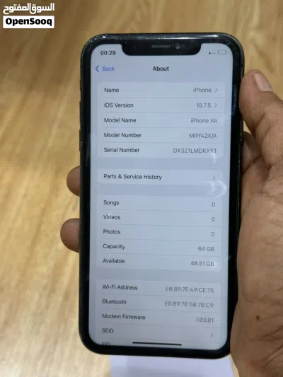 ايفون XR بسعر ممتاز ذاكرة 64جيبي 2