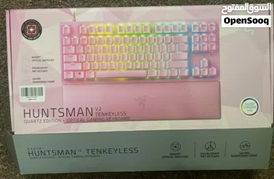 Razer Huntsman v2 Tenkeyless, Red Switch, gaming -كيبورد قيمينق, ريزر 2