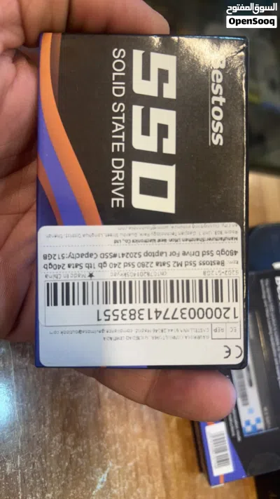 هارد m.2 SSD جديد غير مستخدم 512 3