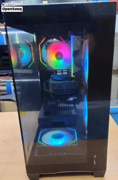 للبيع بي سي جيمنق Core i5 12Gen256M.2 ssd+1TB /16Ram/5050 8GB RTX كالجديد 2