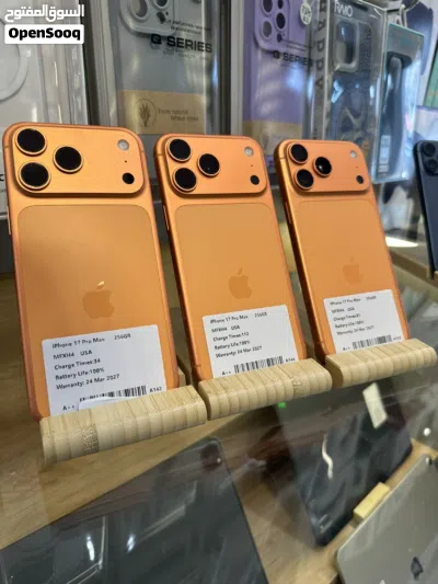 iPhone 17 Pro Max 256GB Orange استخدام خفيف جداً 2