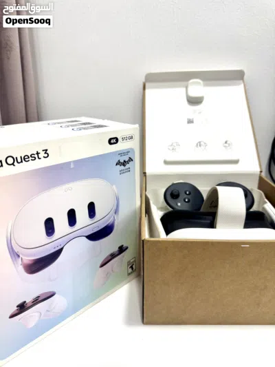 للبيع Meta Quest 3 (512GB) – حالة ممتازة – يدعم 4K 2
