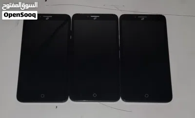 للبيع 3 أجهزة ألكاتيل Alcatel نظيفة جداً (شغالين واي فاي 100%) تصفيه عليهم 2