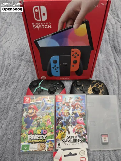 Nintendo Switch OLED used/ نينتندو سويتش 2