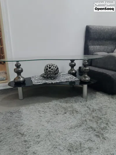 فرصة بيع طاوله زجاجيه حلوه وذوق 3