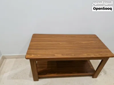 Two new tables for the home, made of beech wood. One is brown and heavy, excellent quality, and the 2