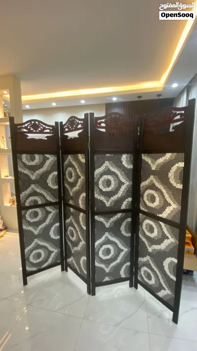 2pcs Room divider 4panel 3