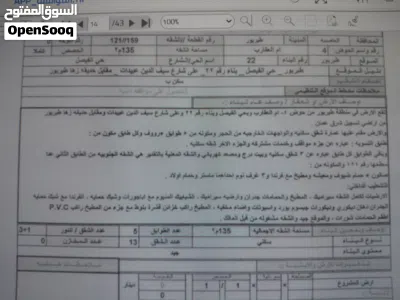 شقة 135م 3 غرف نوم و صالون ومعيشة و مطبخ راكب للبيع في طبريور - قرب فندق القوات المسلحة اطلالة حديقة 4