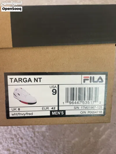 بوت FILA فيلا الاصلي جديد غير مستعمل لون ابيض مقاس 42 3