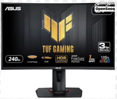 تجميعة 3060 بشاشة ASUS Curved 240hz مستعملة 2