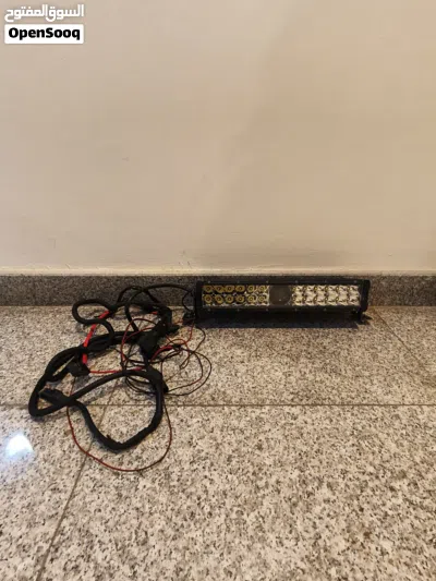 كشاف LED قوي جدا بعدسه يركب علي جميع السيارات مداه 2كم 2