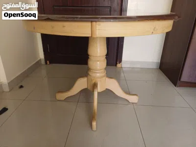 Circular Wooden Dining Table 41.5 diameter 3